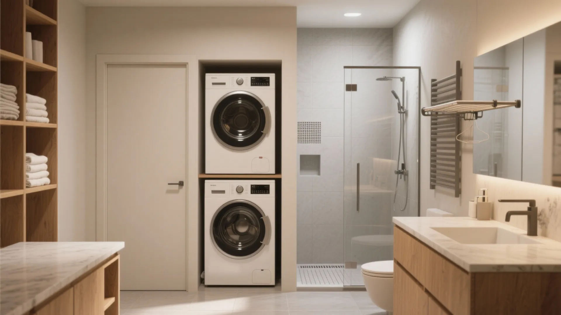 5 Bathroom with Laundry Room Ideas: Space-smart, stylish and practical bathroom + laundry combos from a seasoned designer