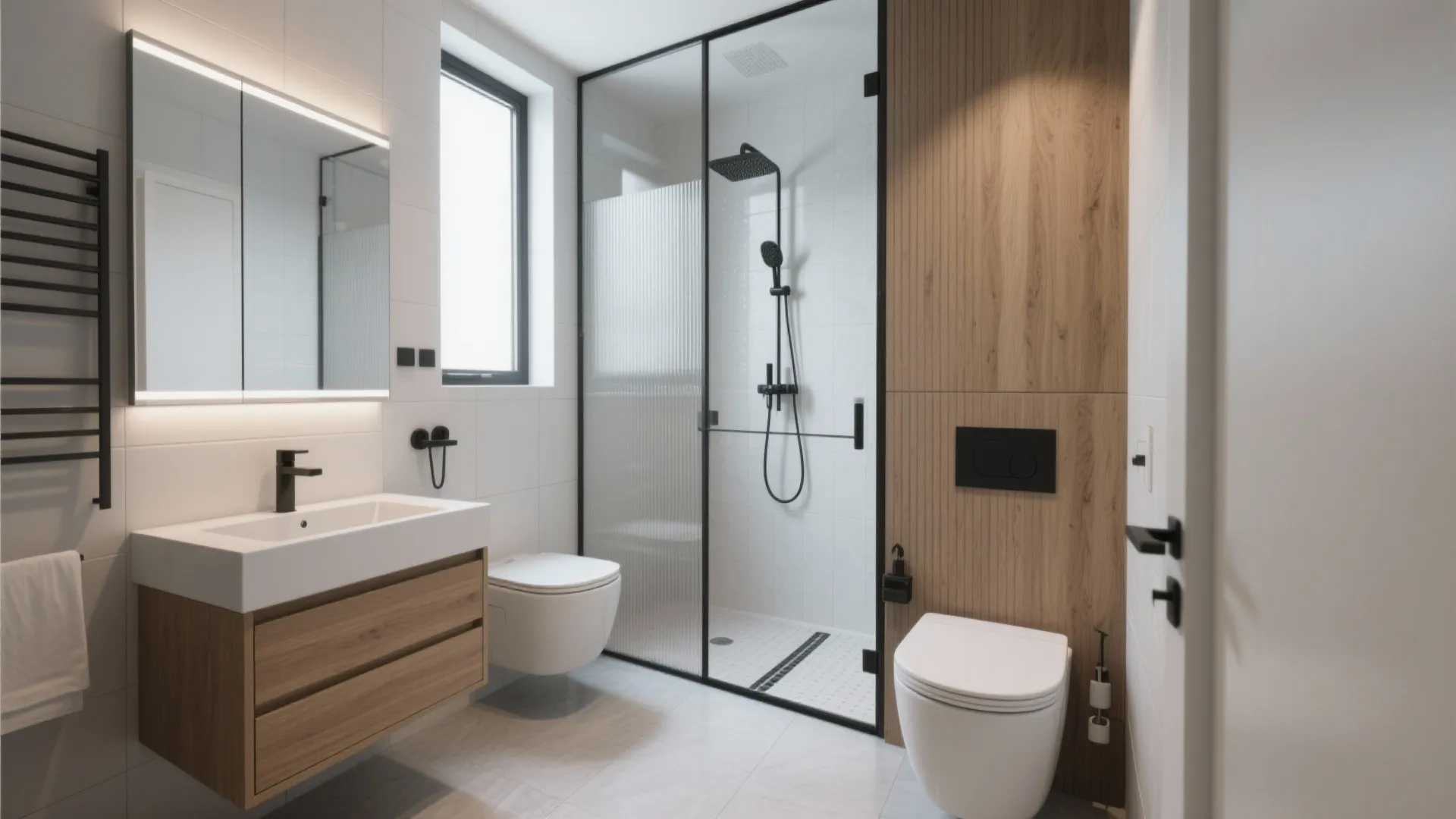 5 combined bathroom and toilet designs: Small-space savvy: my 5 tried-and-true ideas for combined bathroom and toilet layouts