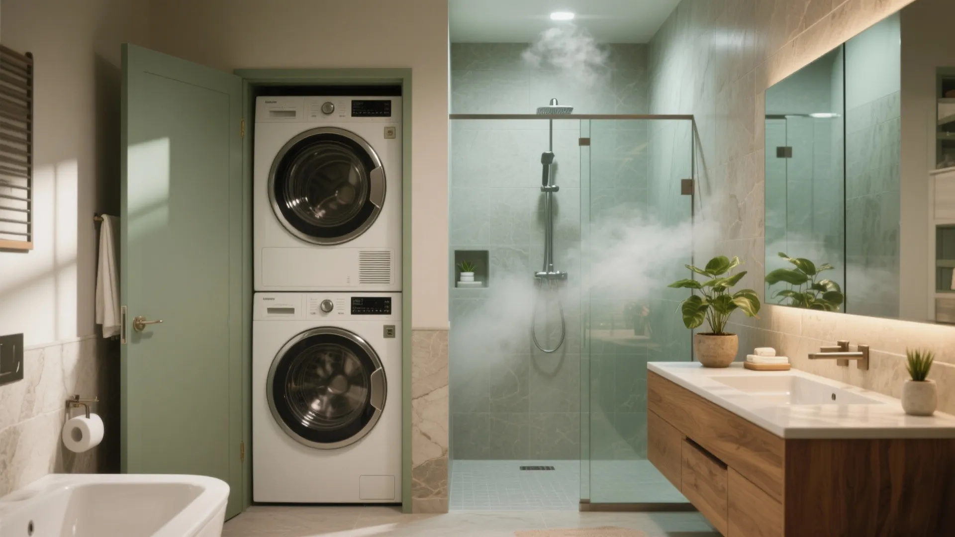 Bathroom and Laundry in One: 5 Ideas: Practical and stylish ways to combine bathroom and laundry in one small space — real tricks from a pro