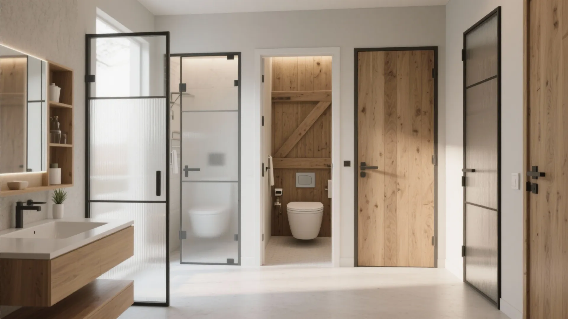 5 Bathroom Door Design Ideas You’ll Love: Smart, Stylish, and Space-Saving Bathroom Door Inspirations from My Projects