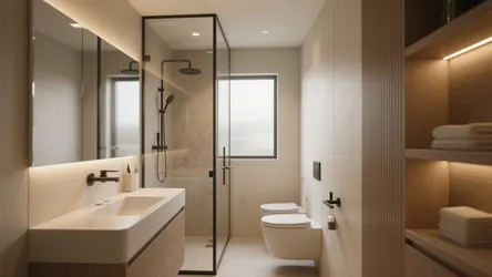 5 Inspiring Ideas for an Attached Toilet Bathroom Design
