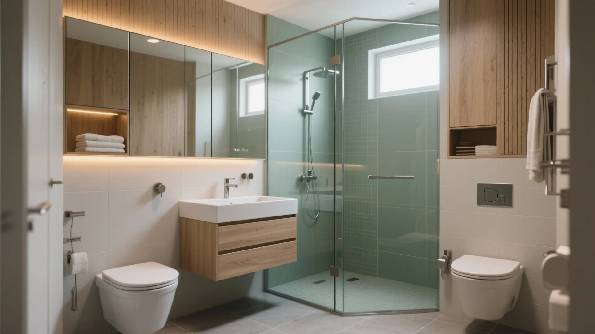 3 Small Bathroom Ideas, 4 Big Wins: Five compact bathroom design inspirations that maximize style and function in 3–4 sqm spaces