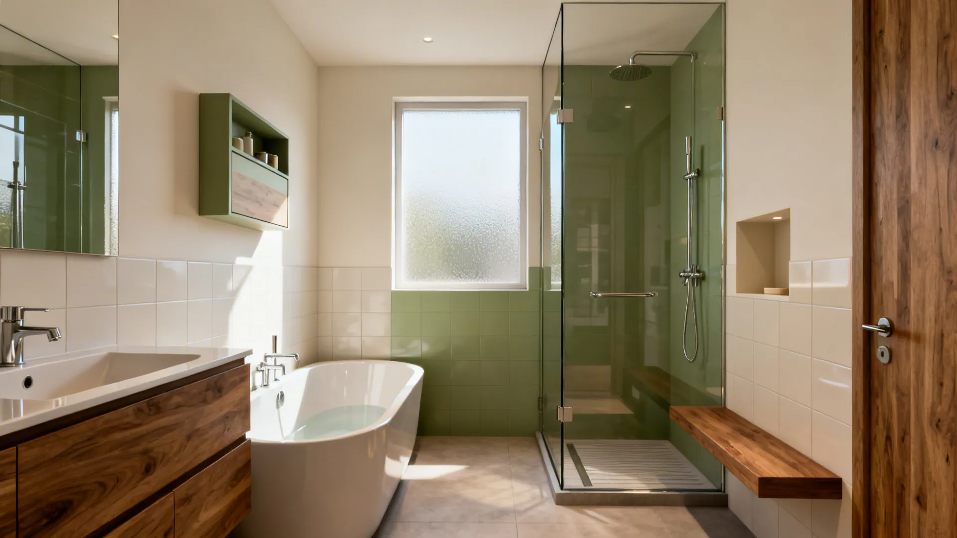 5 Small Bathroom Tub & Shower Ideas