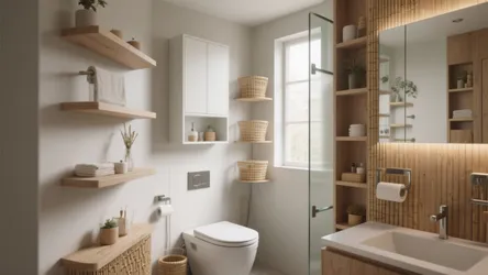 5 Smart Bathroom Shelves Design Ideas