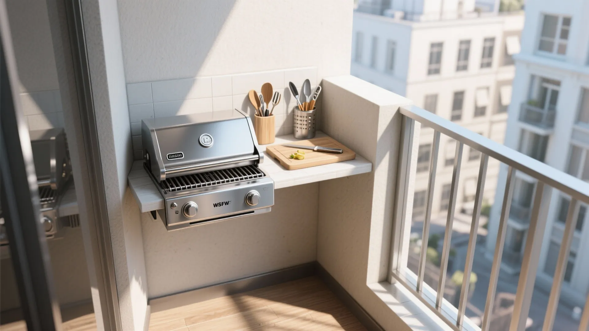 5. Compact BBQ Station