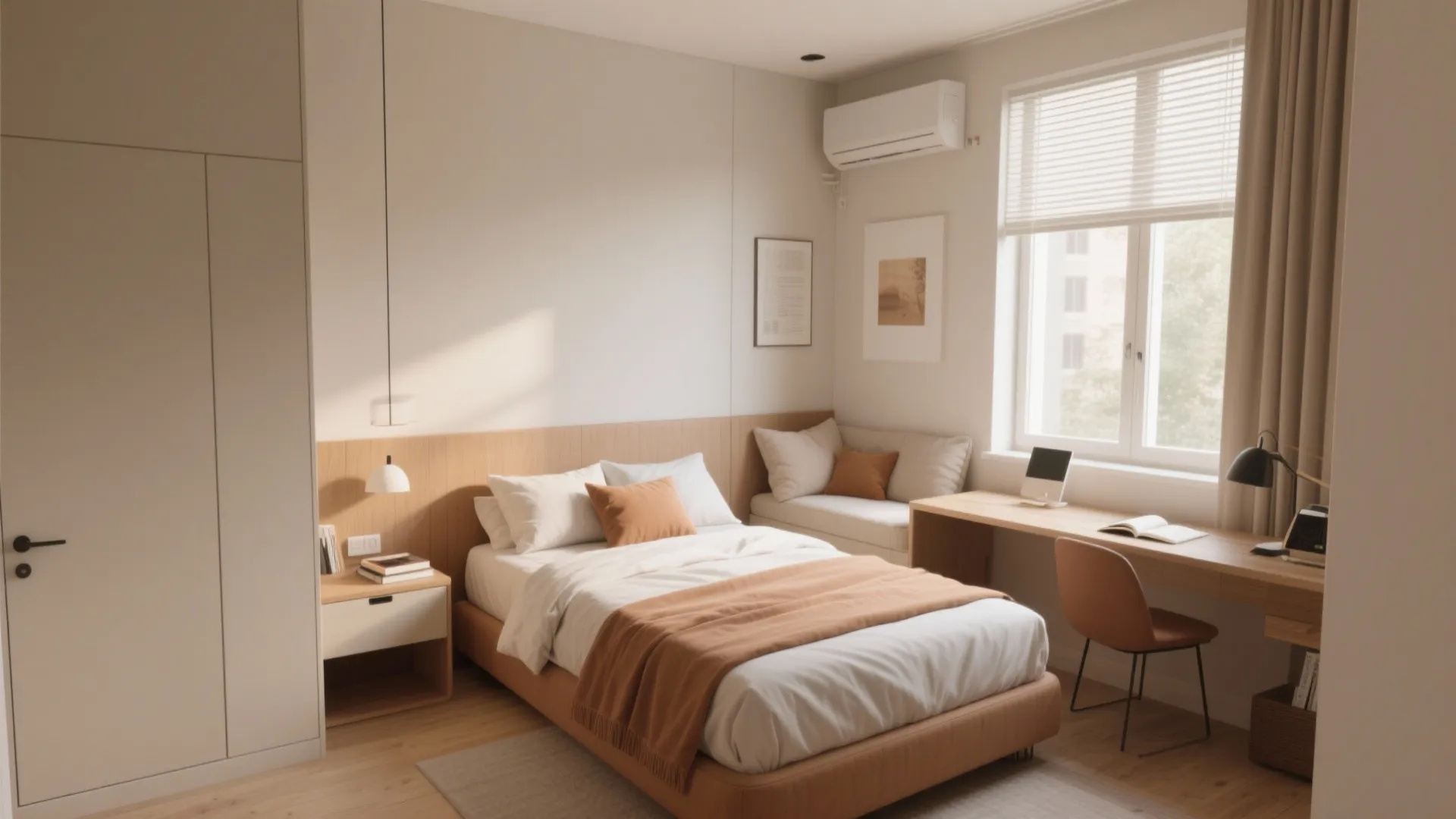 Designing a 100 Sq Ft Bedroom  Tips and Ideas: How to Optimize Space in a Small Bedroom