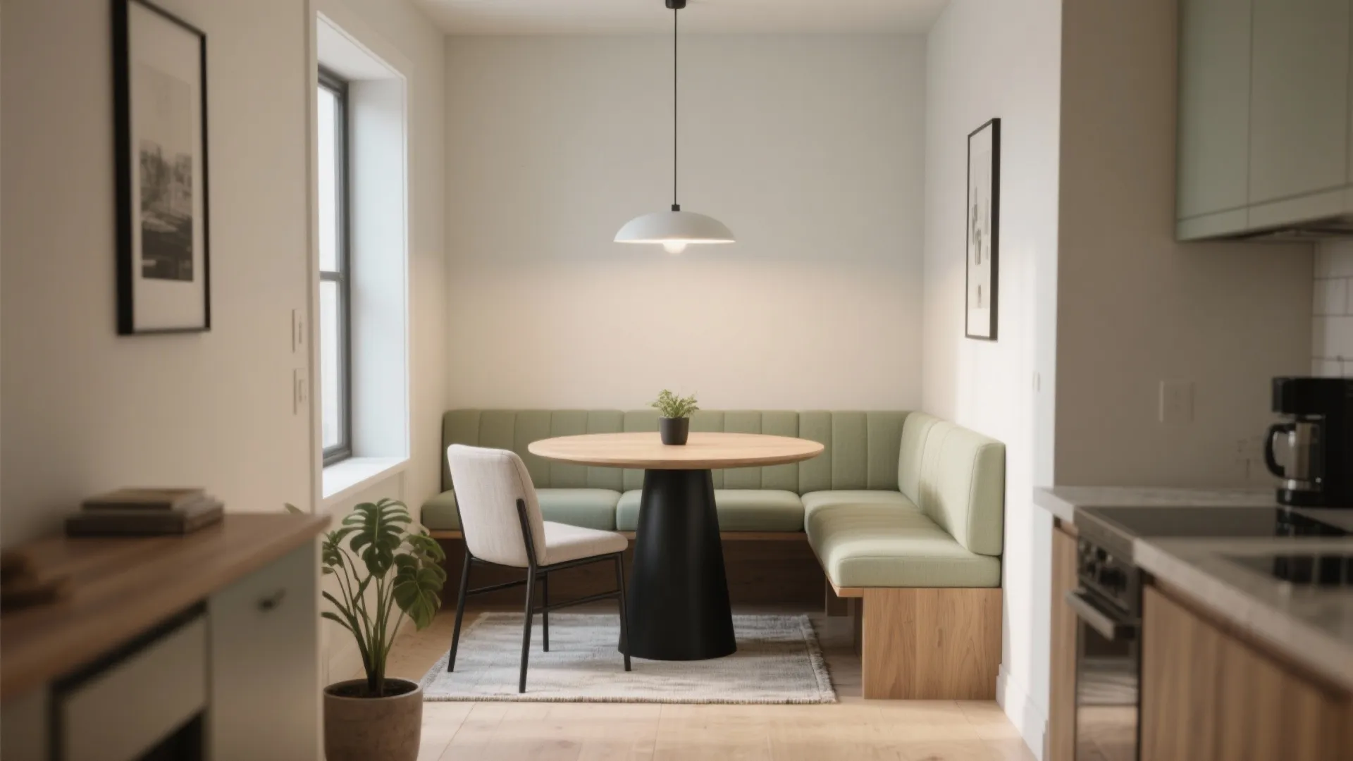 Small Bench Dining Table Set Ideas for Tiny Spaces