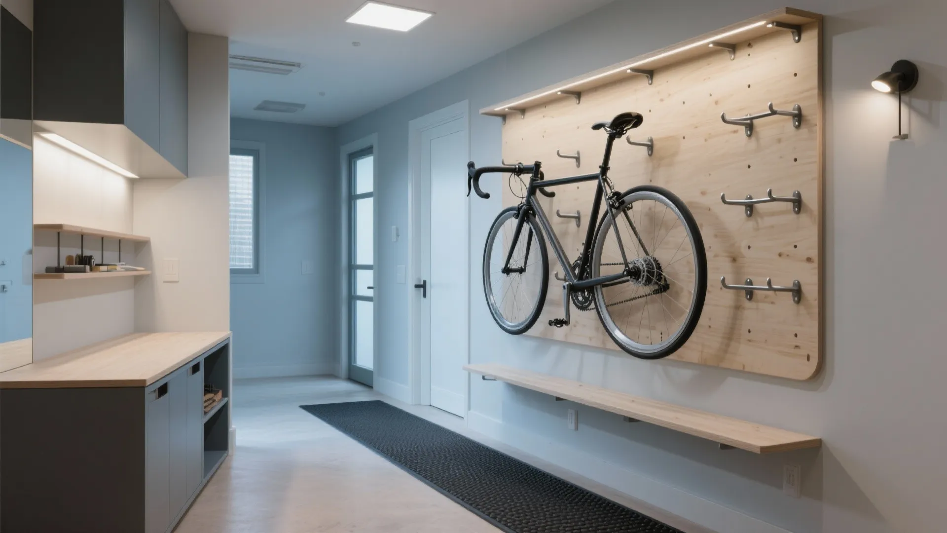 Bicycle Room Design Ideas for Smart Small Spaces: 1 Minute to Organize Bikes with Clever Storage Tips