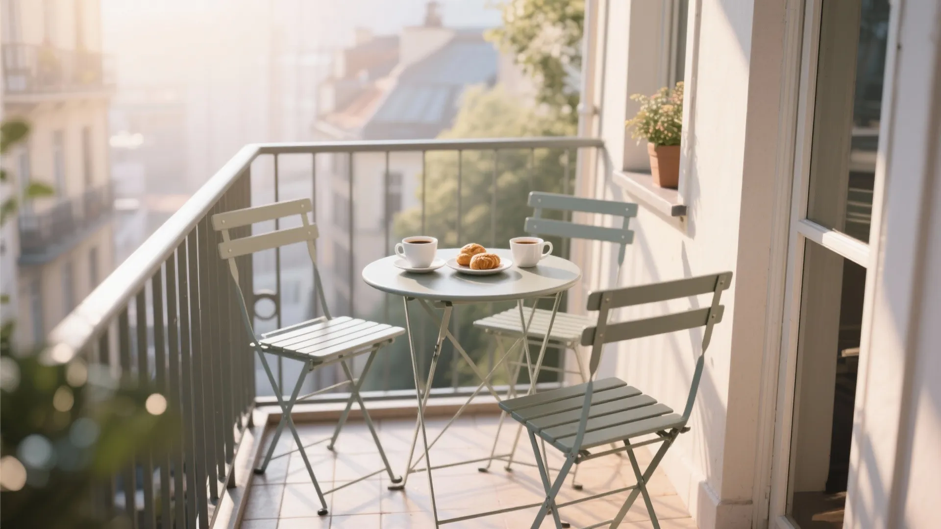 Compact Bistro Setup