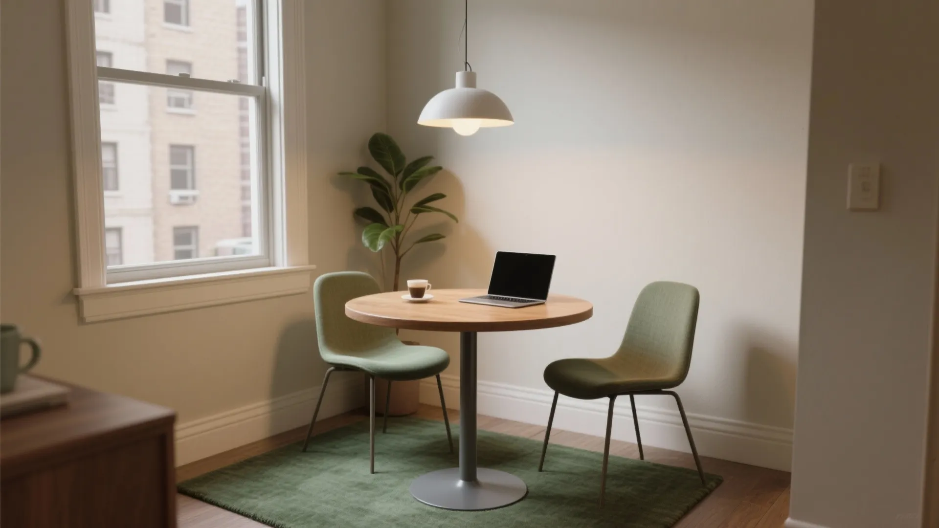 Small Bistro Table 2 Chairs: The Ultimate Space-Saving Dining Solution: 1 Minute to Transform Your Small Space Dining with Style