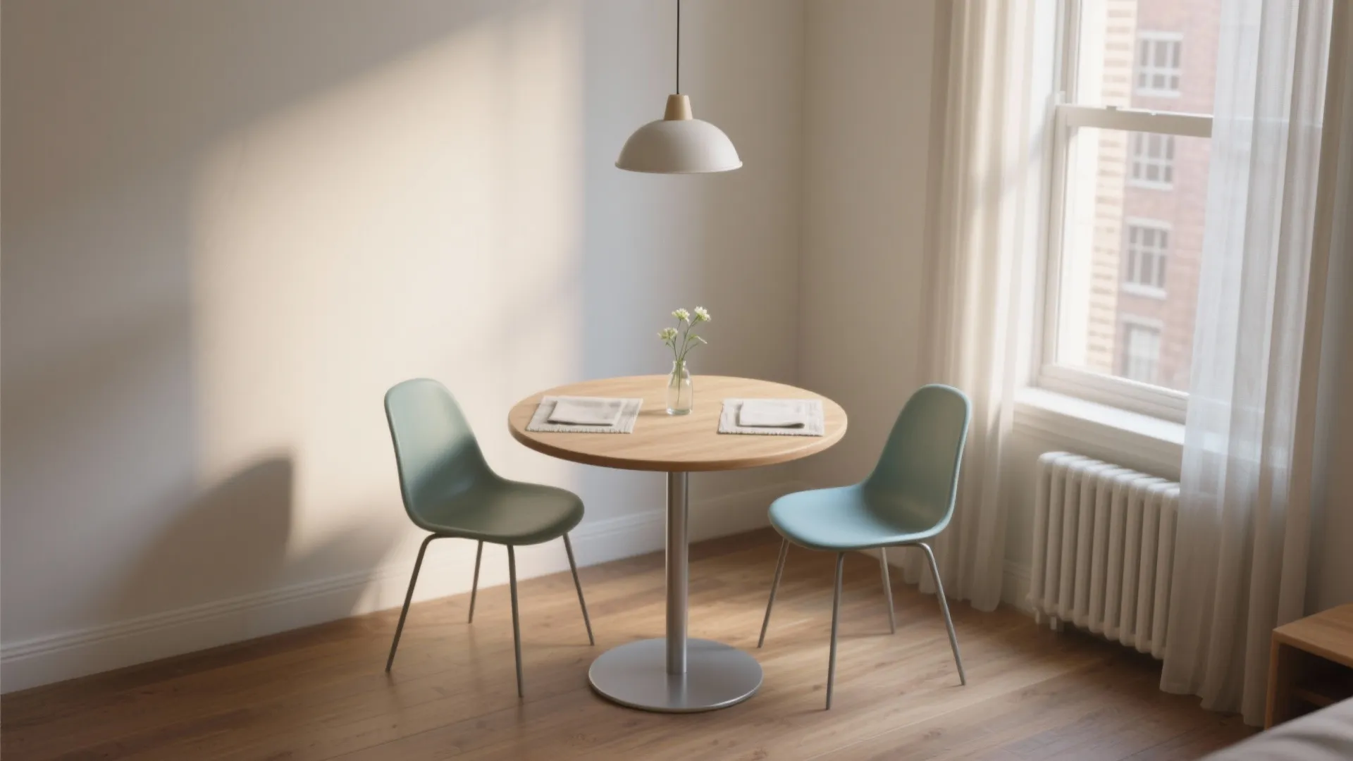 Small Bistro Table and 2 Chairs: Stylish Space-Savers for Any Home: 1 Minute to Elevate Your Nook with a Compact Bistro Set