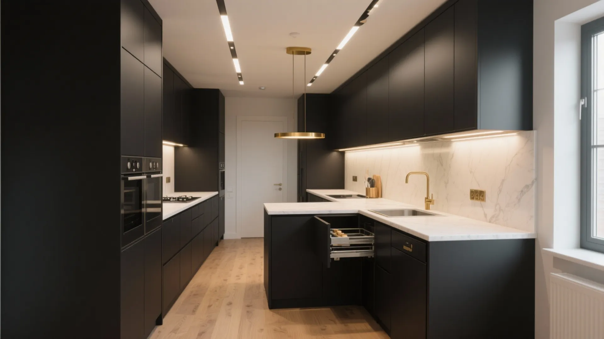 Black Modular Kitchen Ideas: Bold Style for Small Homes: 1 Minute to Transform Your Space with Black Modular Kitchen Inspiration