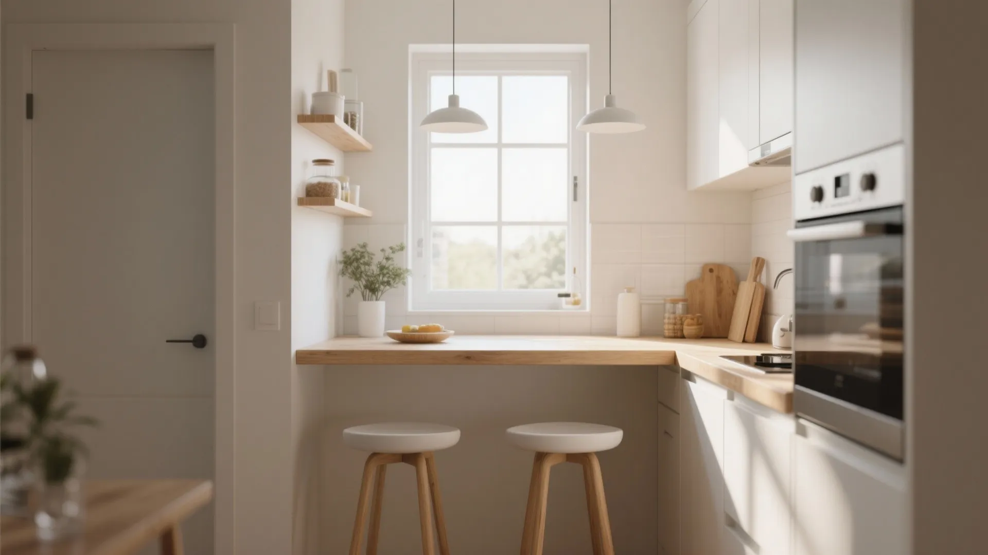 7. Compact Breakfast Bar