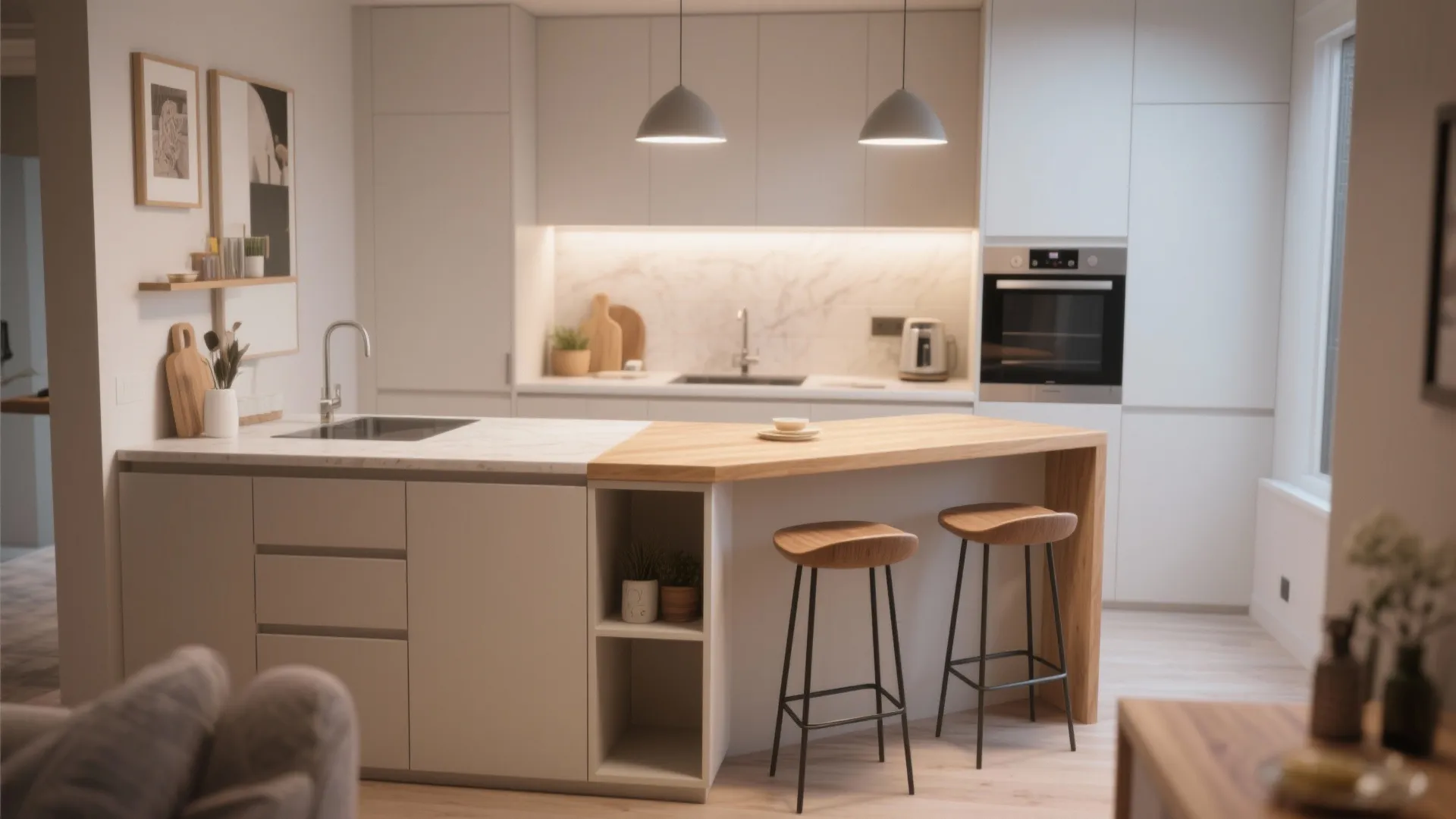 Compact Breakfast Bar