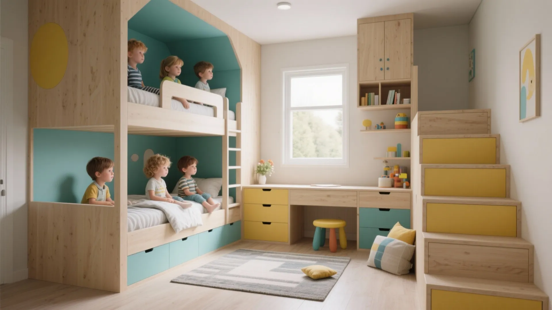 Cool Bunk Beds for Small Rooms: 5 Ideas: Smart, stylish bunk bed solutions I’ve used to save space and add personality in tiny bedrooms