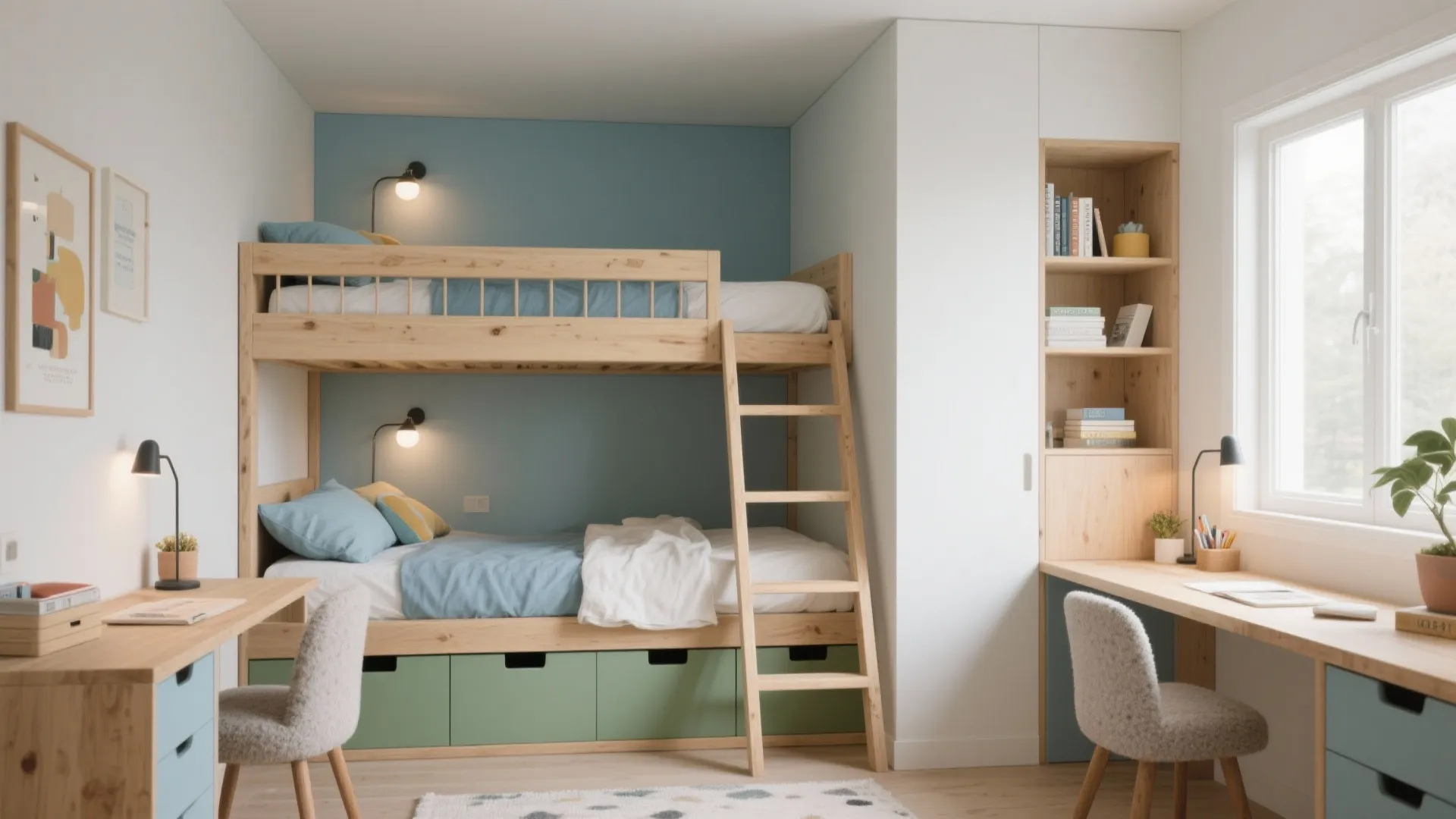 DIY Bunk Beds for Small Rooms: Creative Space-Saving Solutions: 1 Minute to Smarter Designs—Bunk Bed Ideas That Instantly Maximize Space