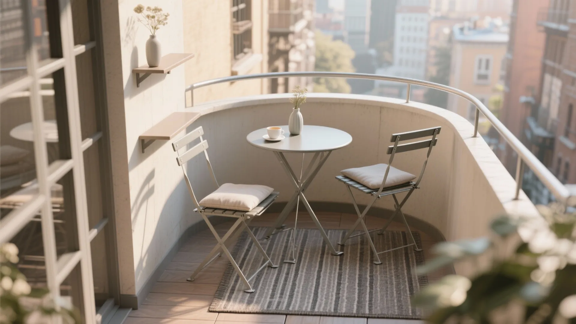 Compact café corner