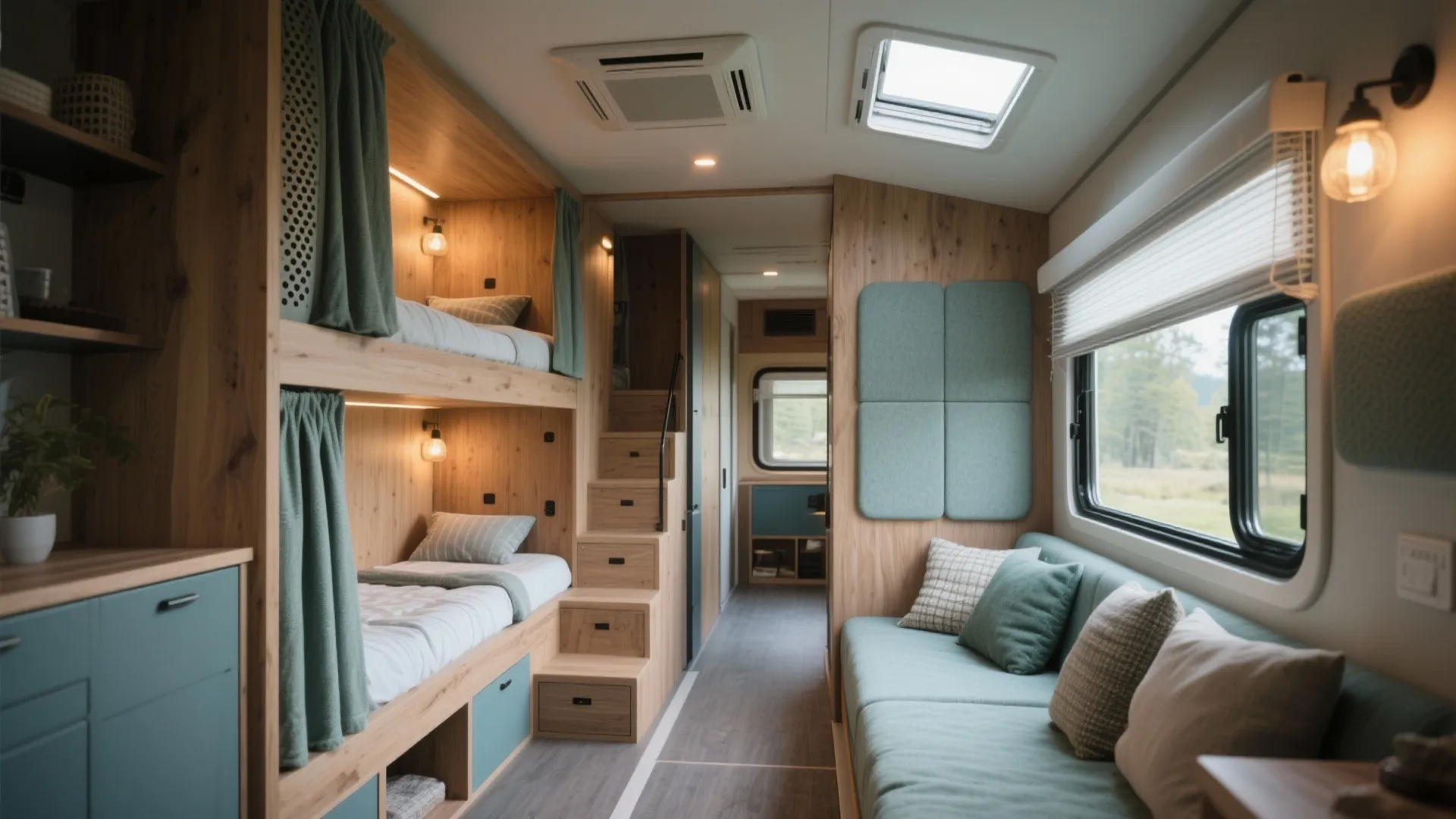 Small Campers with Bunk Beds: Smarter Sleeping Solutions: 1 Minute to Find the Best Camper Bunk Bed Ideas for Family Road Trips