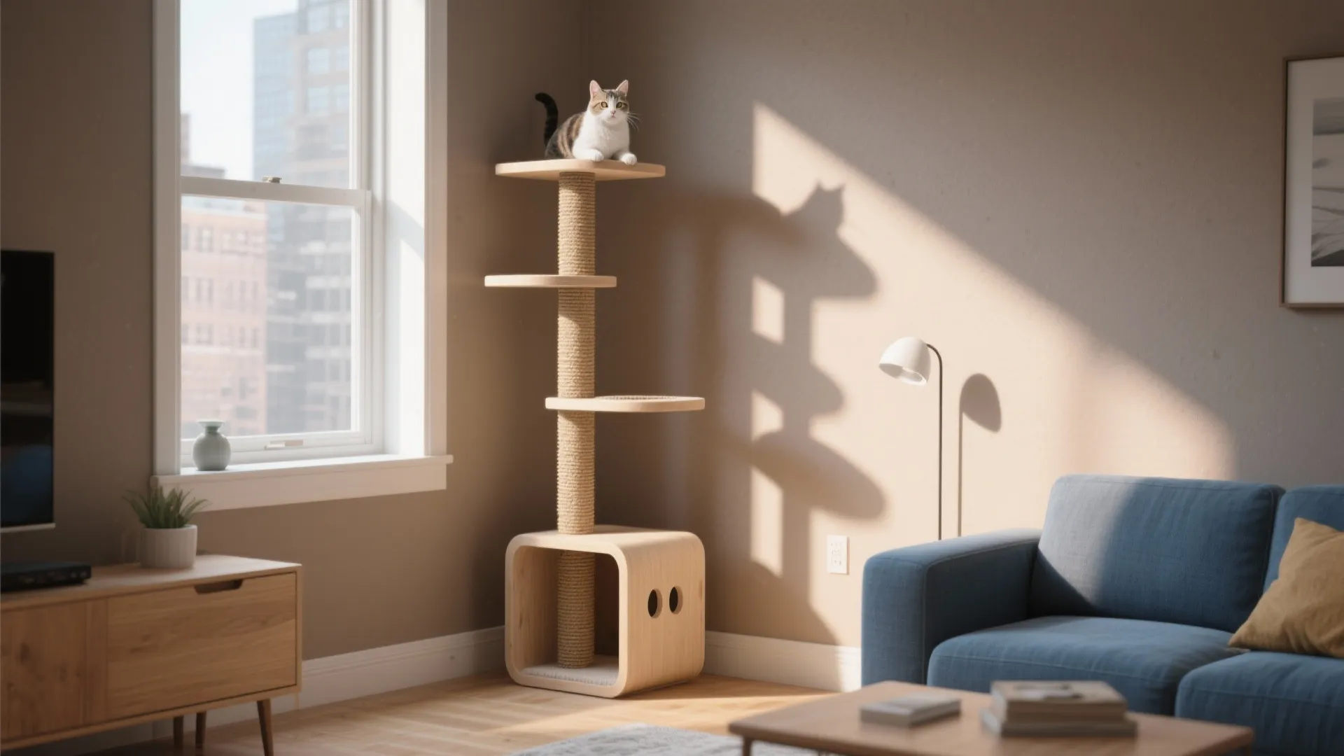 Best Cat Tree for Small Spaces: Maximize Comfort & Style