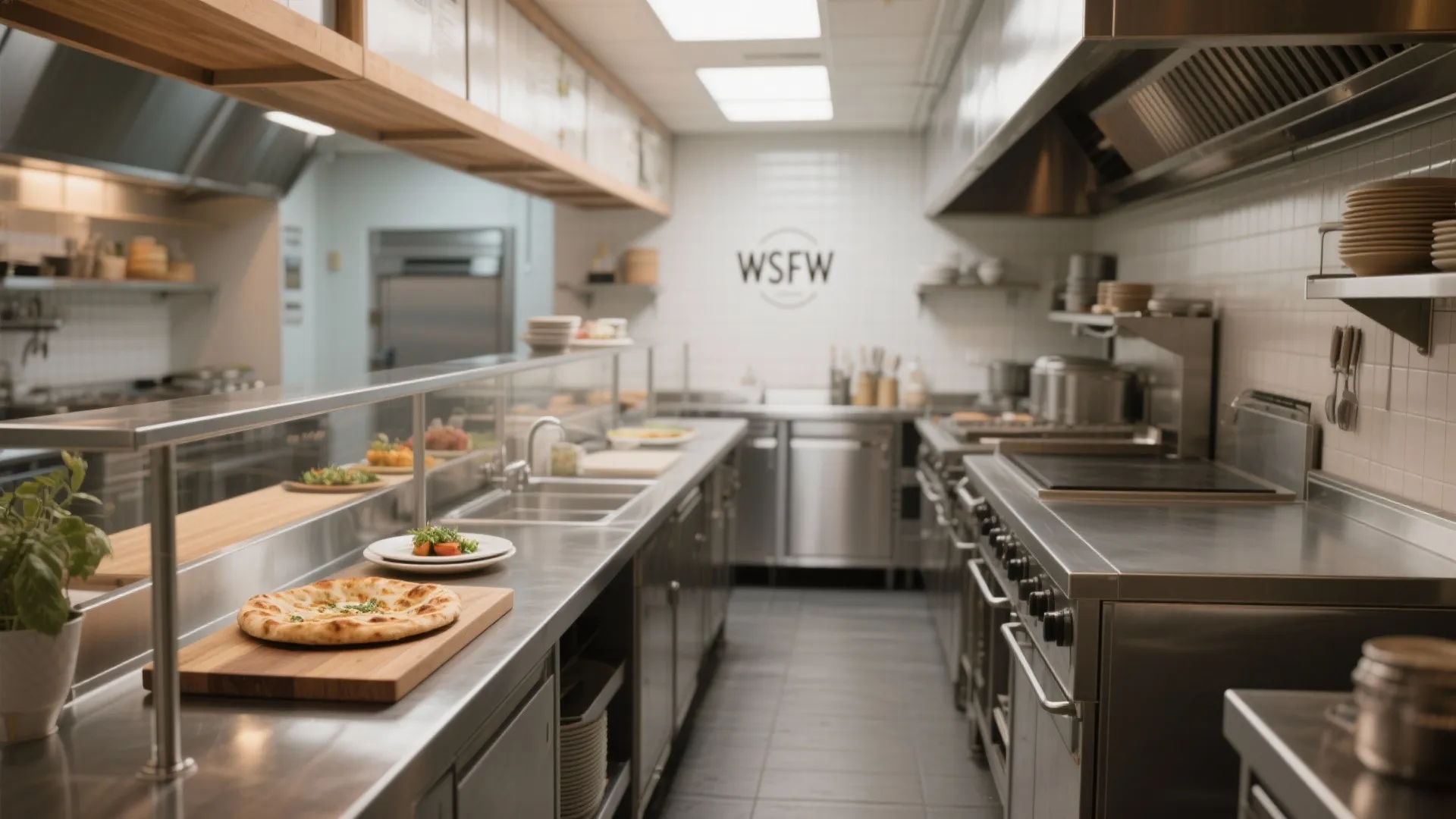 1. The Compact Chef’s Line for Seasonal Plates