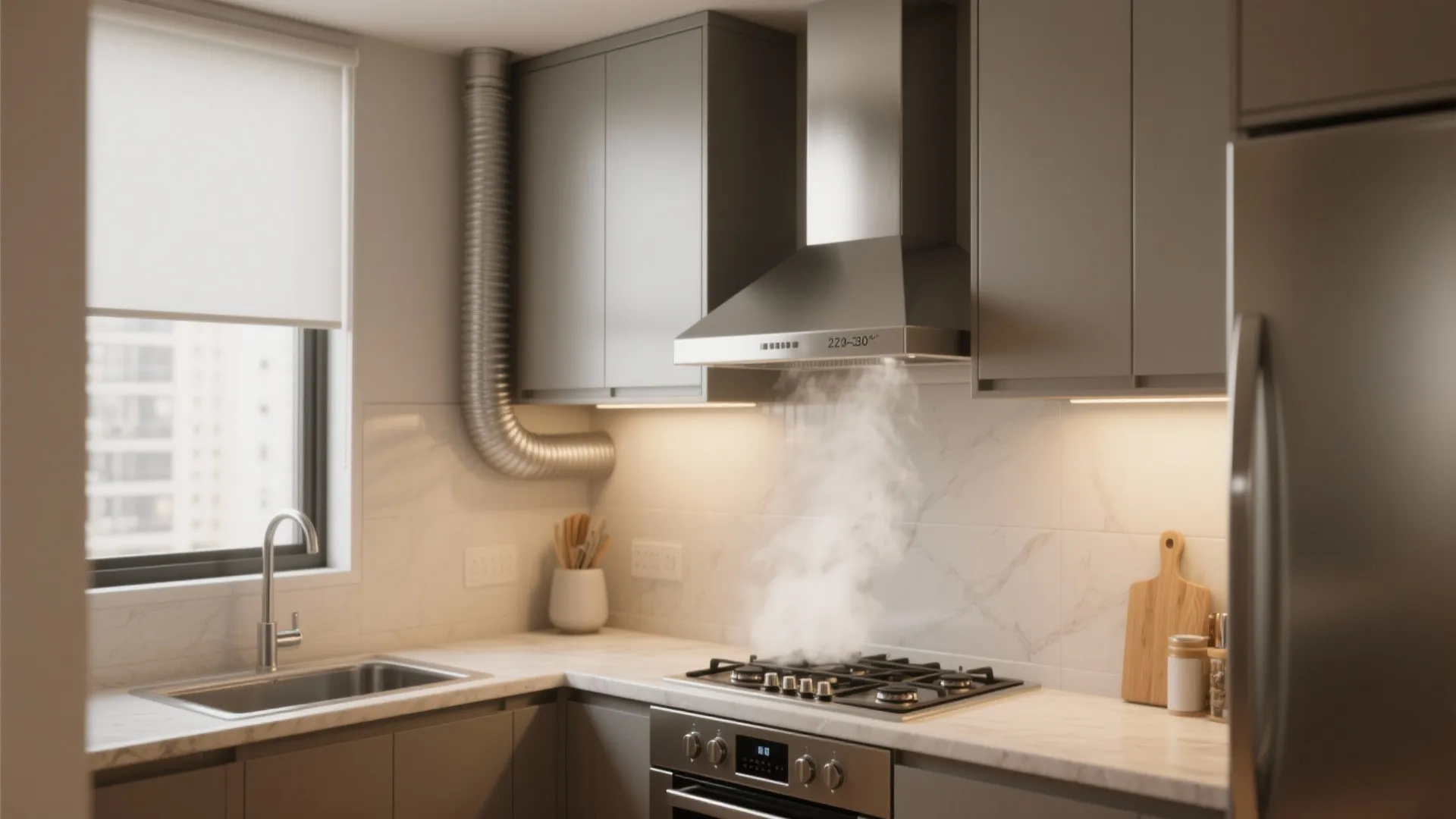 Chimney Design for Small Kitchen: Maximize Style & Efficiency: 1 Minute to Discover Smart Chimney Ideas for Tight Spaces