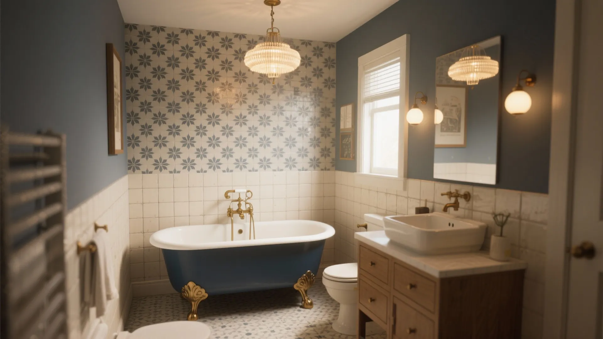 2. Clawfoot vibes on a modern budget