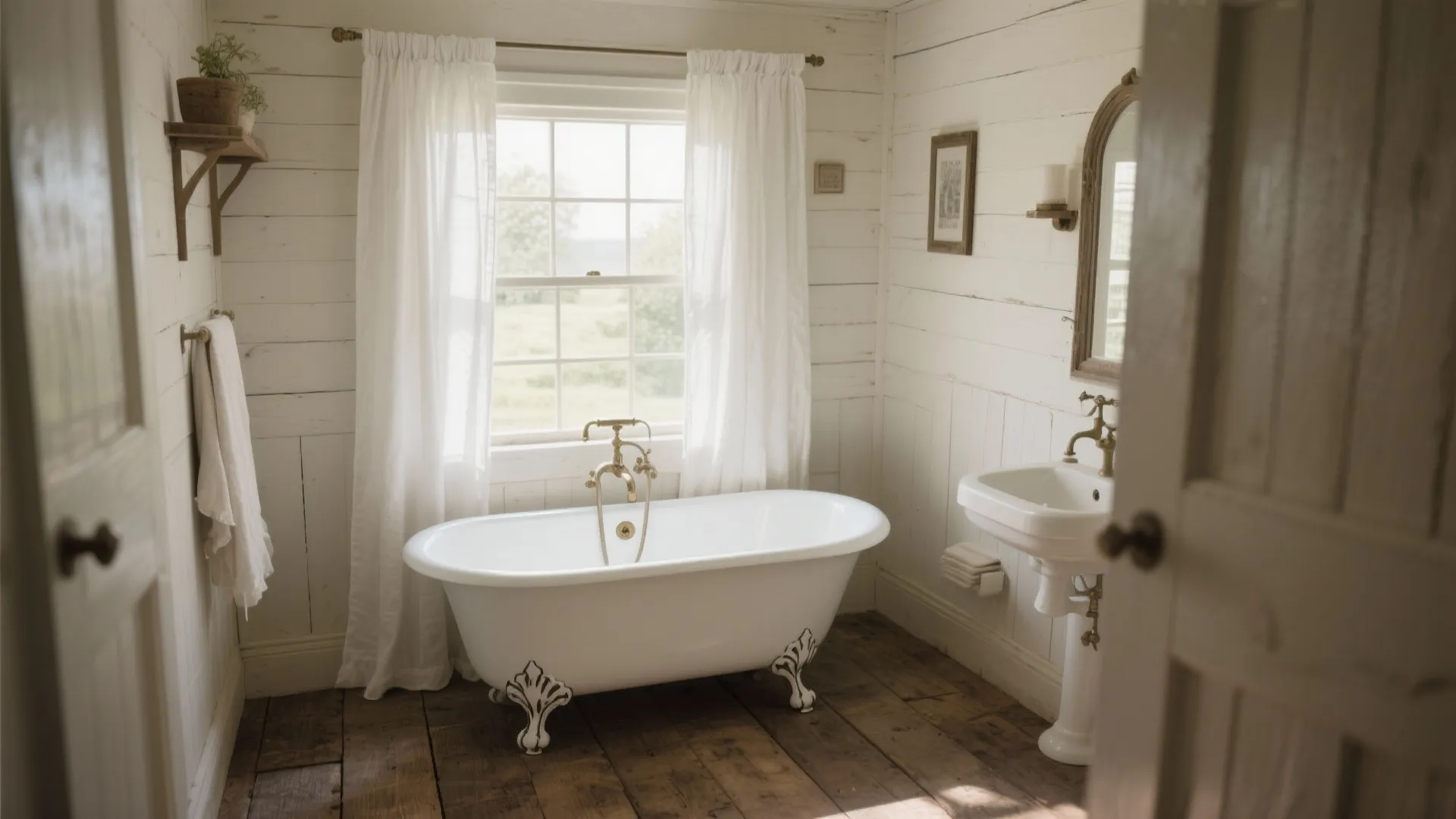 8. Compact Clawfoot Tub