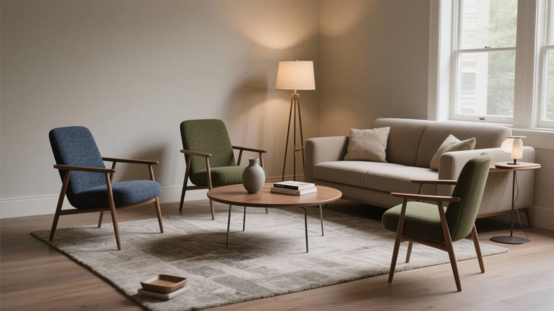 Small Coffee Table with Chairs: Space-Savvy Solutions for Modern Living: 1 Minute to Smart Ideas for Small Coffee Table and Chair Combos