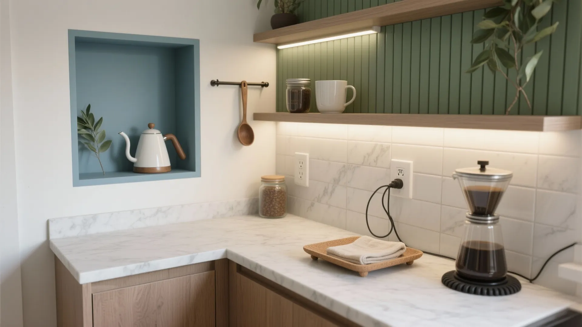 Coffee Bar Ideas for Small Spaces: Big Style in Tiny Nooks: 1 Minute to Maximize Your Small Coffee Corner