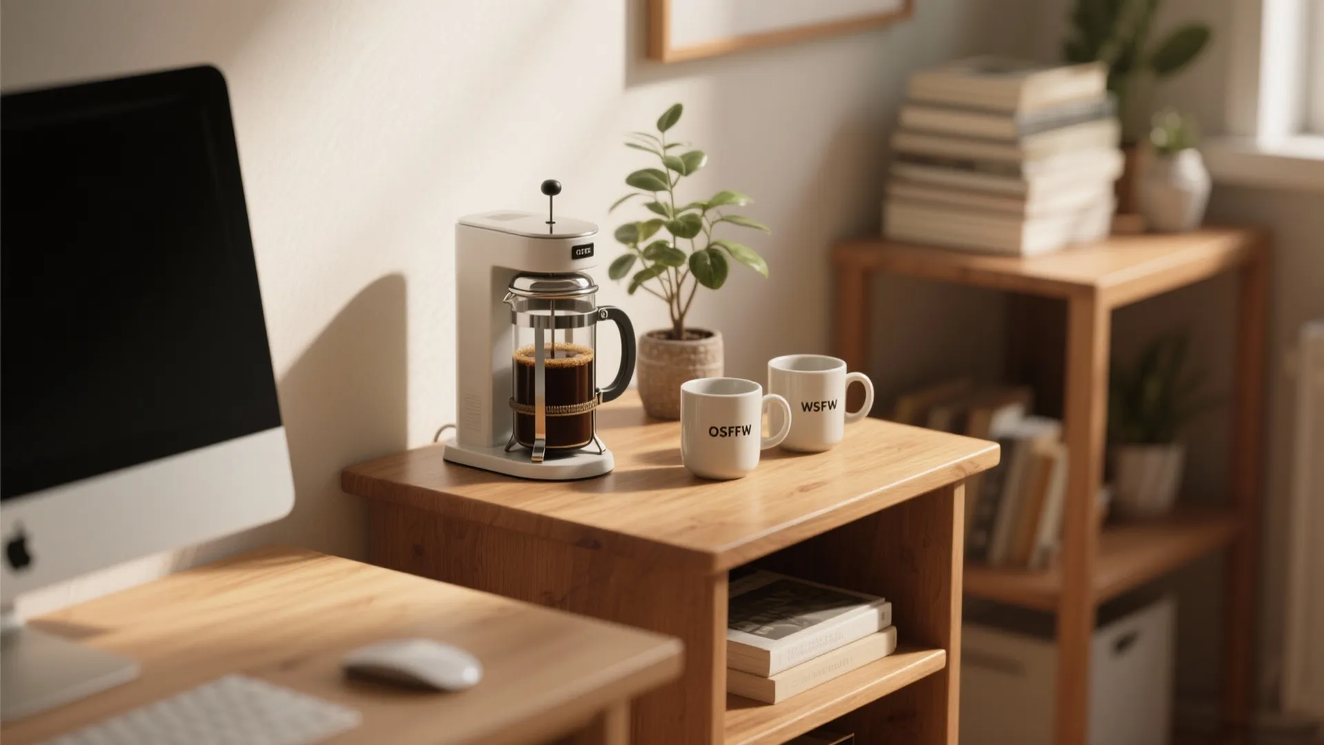 9. Compact Coffee Station