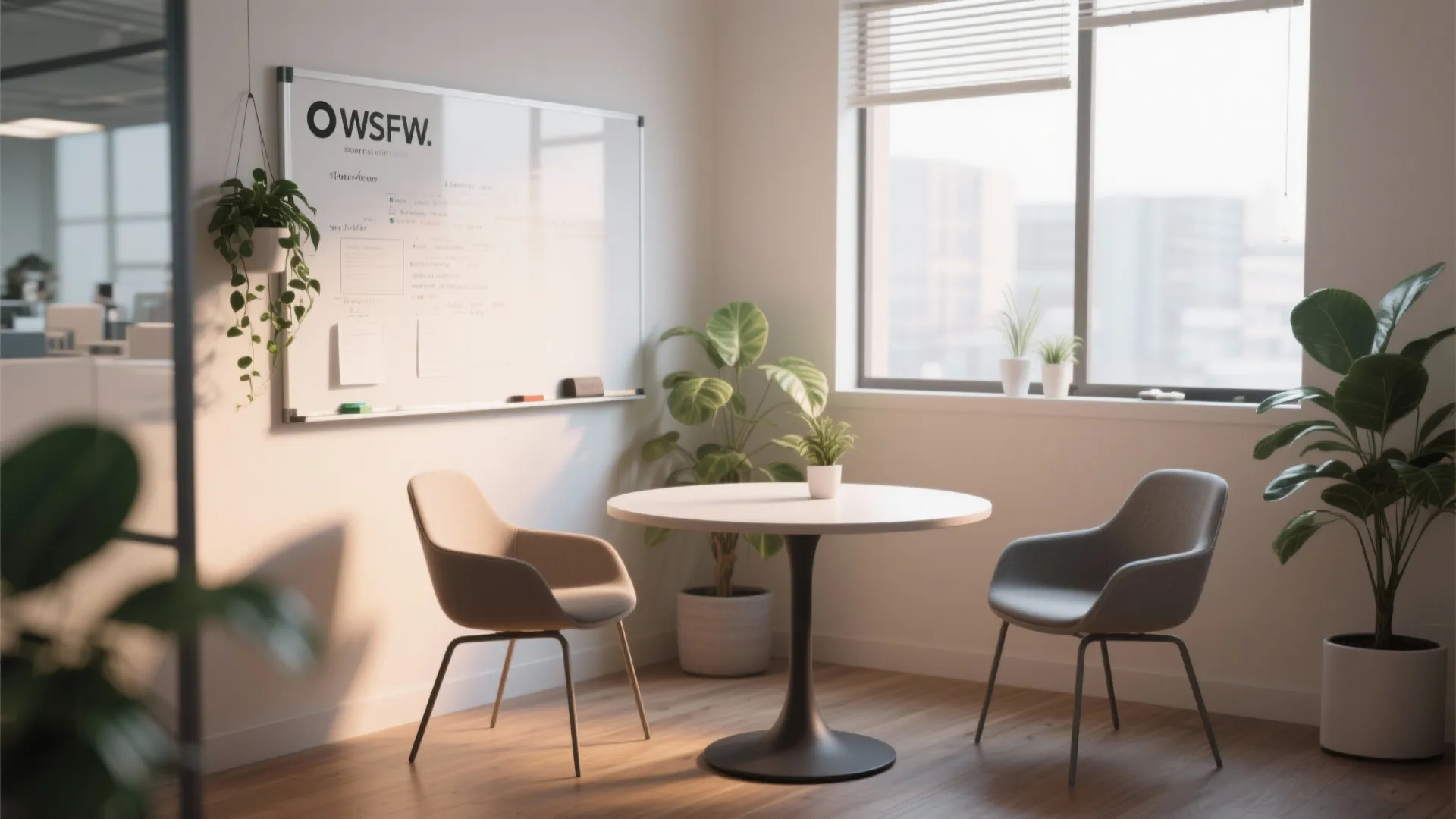 6. Compact Collaborative Spaces