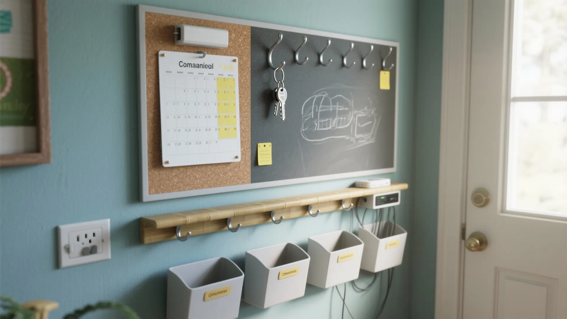 Small Space Family Command Center Ideas That Maximize Every Inch: 1 Minute to a Stress-Free, Clutter-Free Family Life