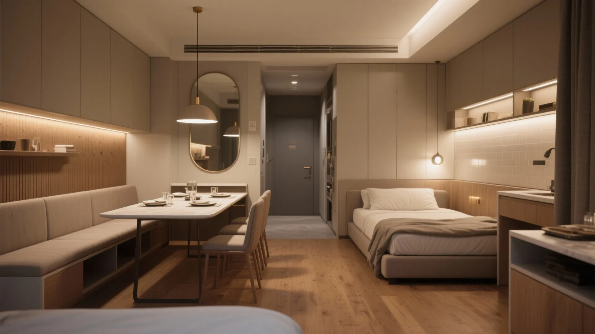 Contemporary Small Home Designs: 5 Ideas: Practical, stylish solutions I use to make tiny homes feel roomy and liveable