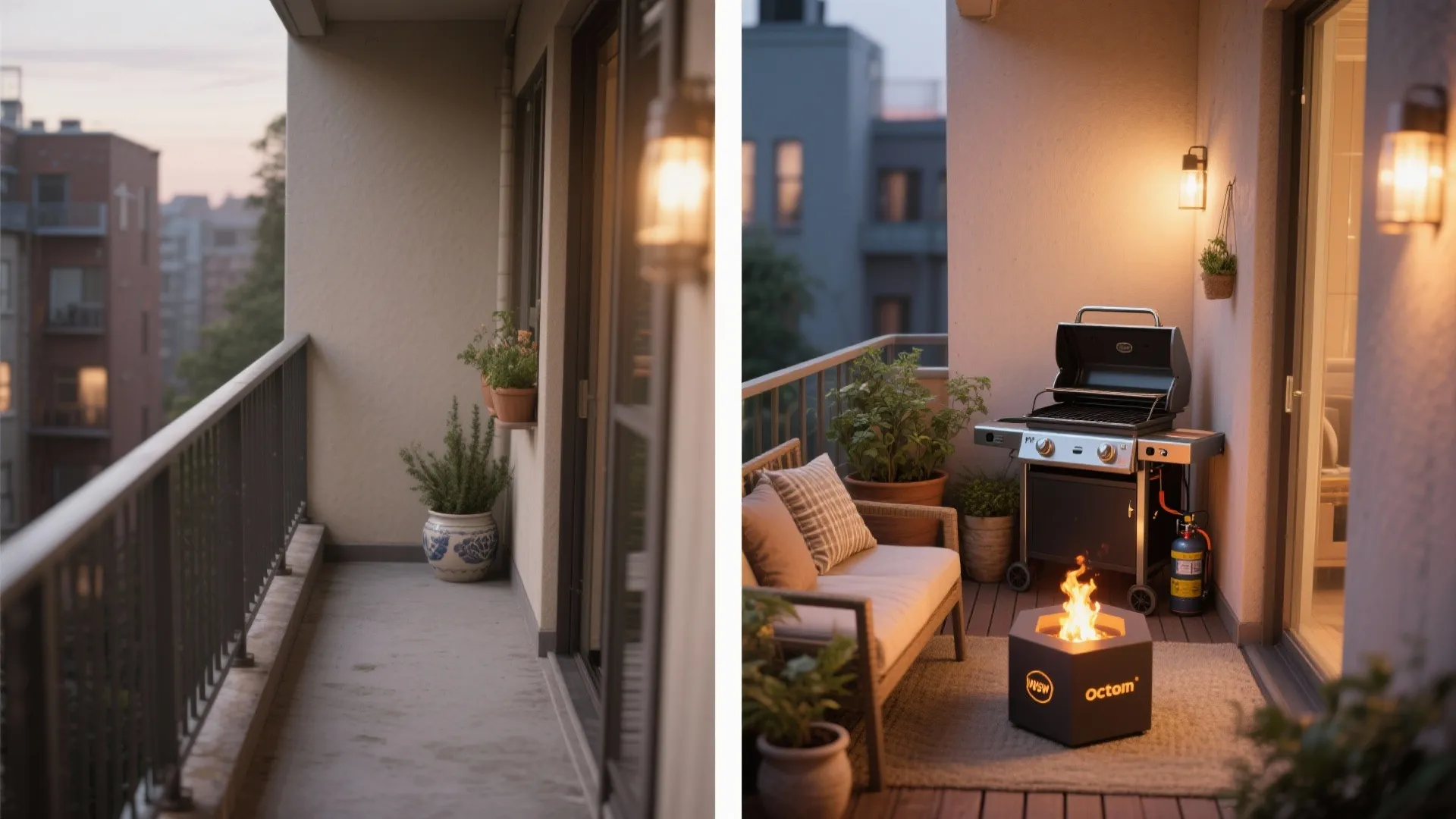 5. Compact cooking and cozy fire alternatives