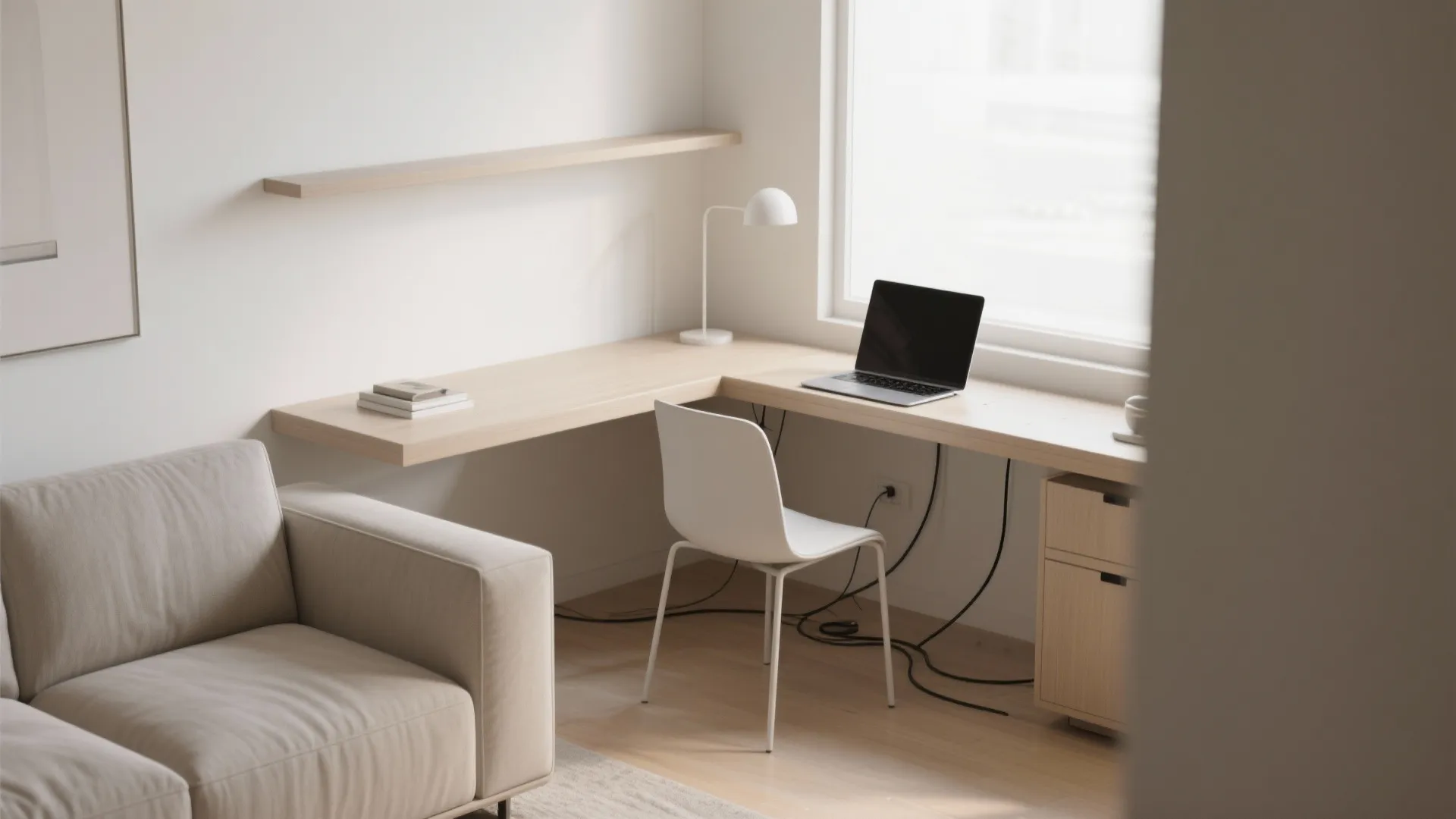 9. Compact Corner Desk