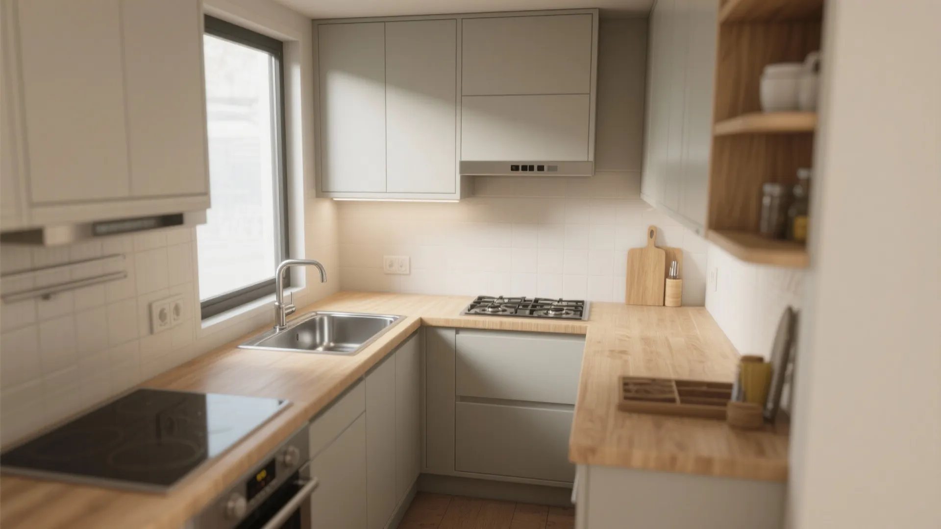 9. Compact Corner Sink