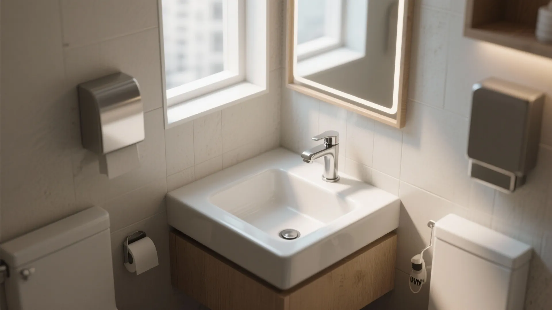 6. Compact Corner Sink