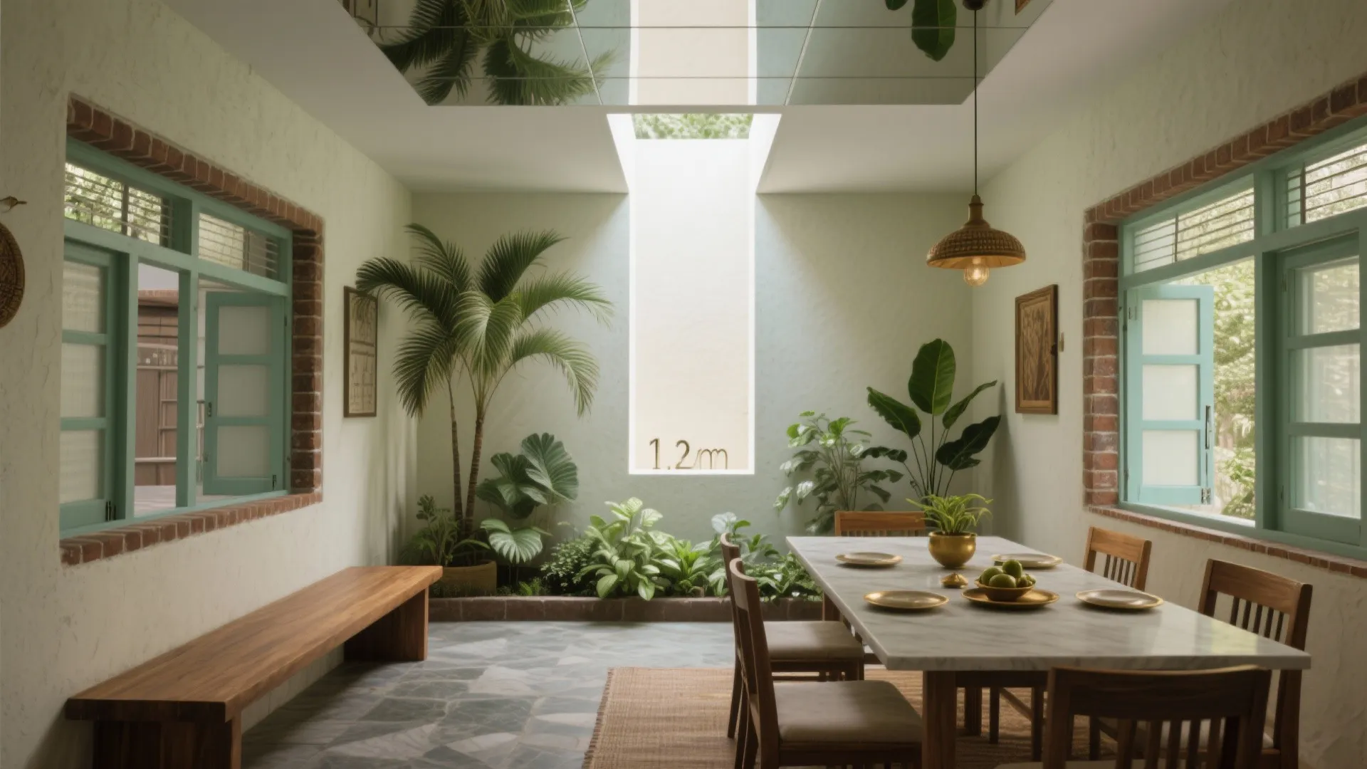 Courtyard (Nalukettu) reimagined for compact luxury
