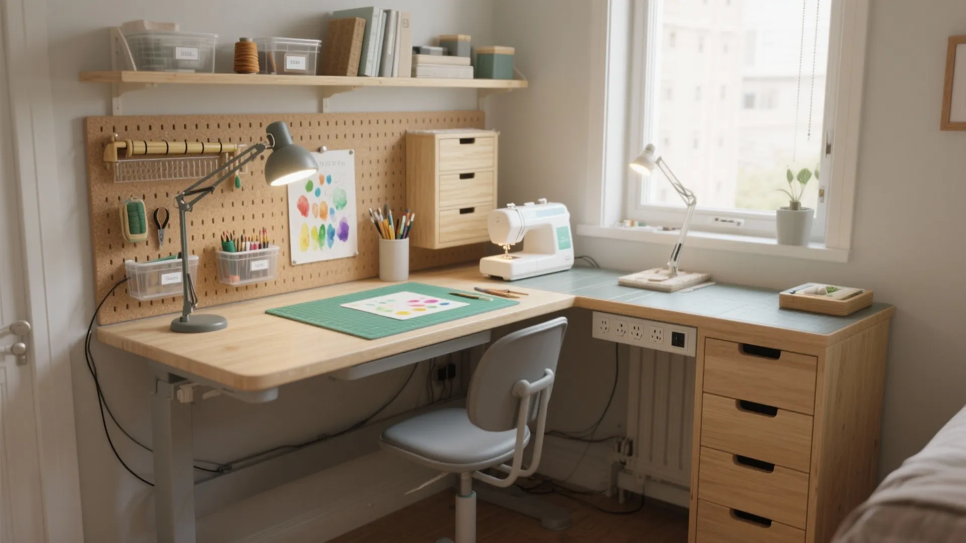 Craft Desk for Small Spaces: Smart Solutions for Creative Minds