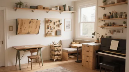 Crafting Tables for Small Spaces: 5 Clever Ideas