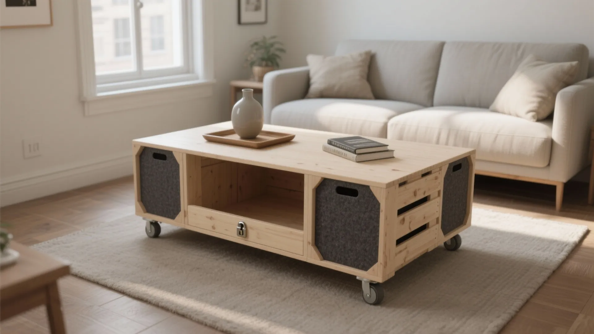 DIY Coffee Table from Crates: Stylish Small Space Solution: Fast-Track Guide to Building a Crate Coffee Table in Minutes