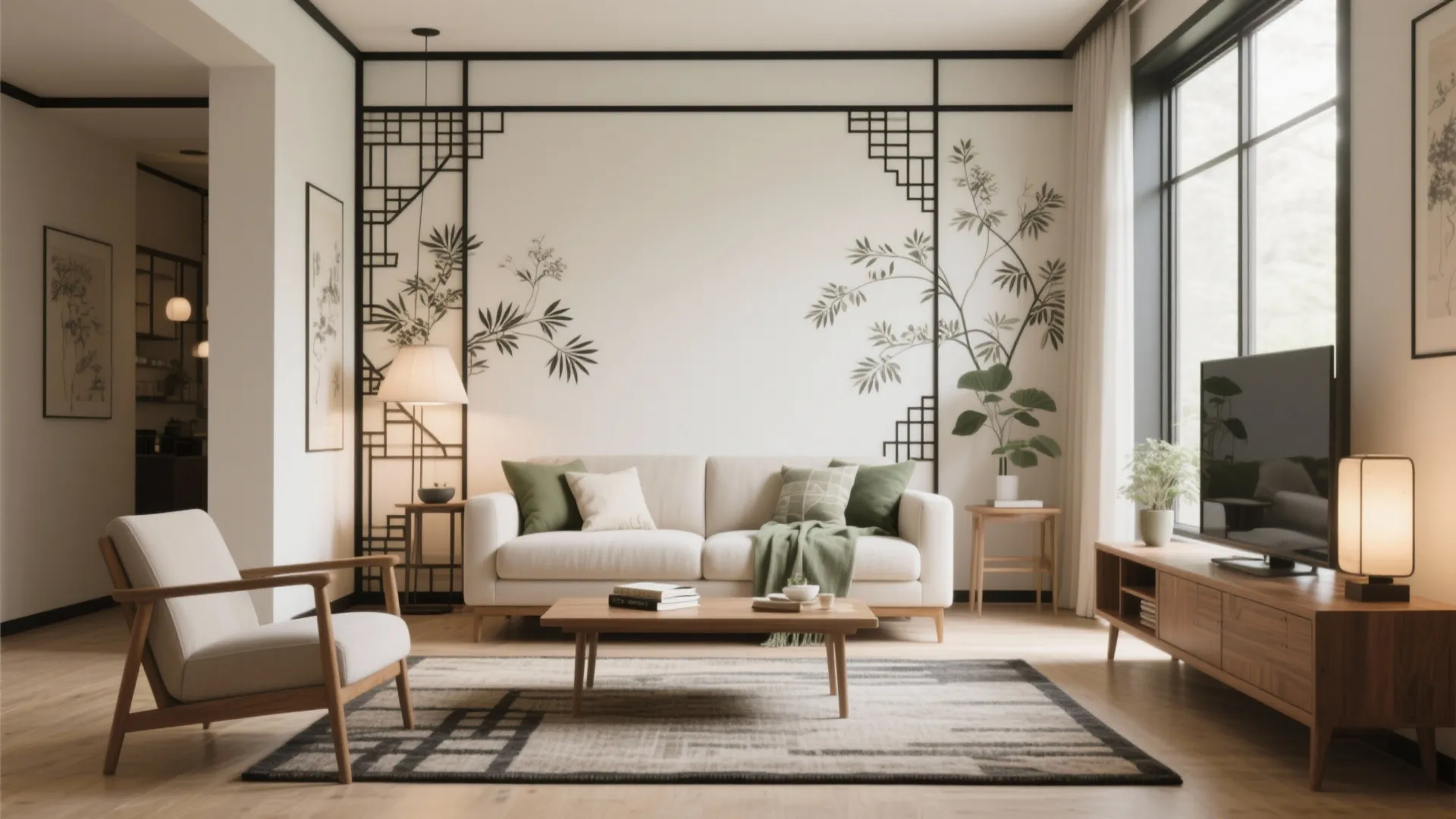 Asian Paints Wall Stickers for Living Room: Big Impact in Small Spaces