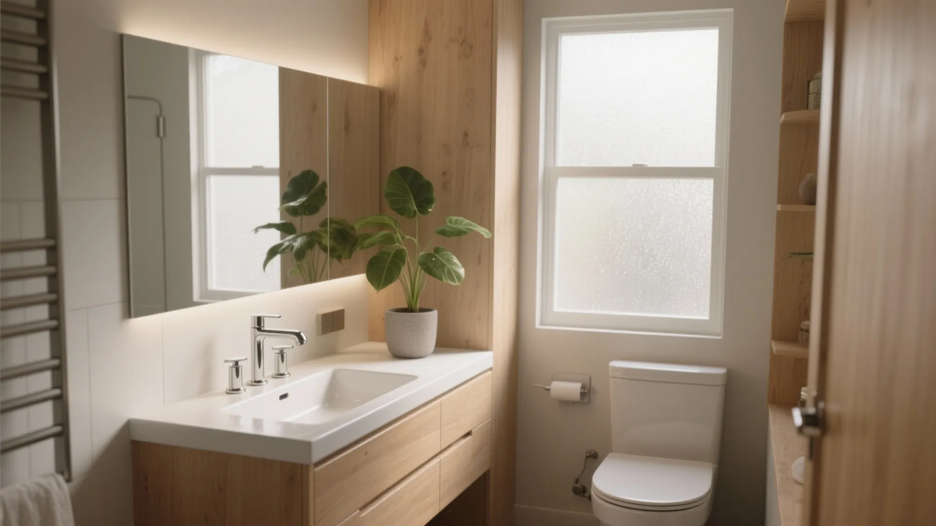 5 Small-Bathroom Ideas for Delta 3-Hole Faucets: Practical design inspirations for tiny bathrooms using Delta 3-hole faucet setups