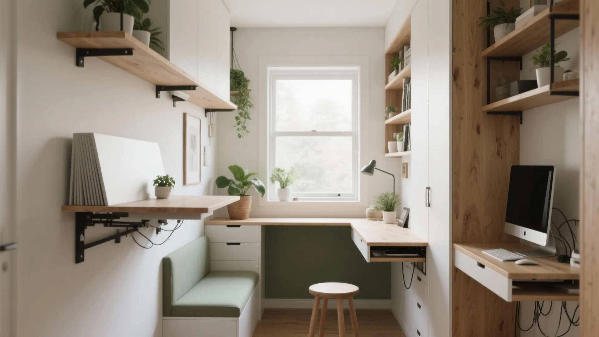 Computer Desk for Small Space: 5 Smart Ideas: Real-world tricks and layouts I use to fit a full workstation into tiny corners