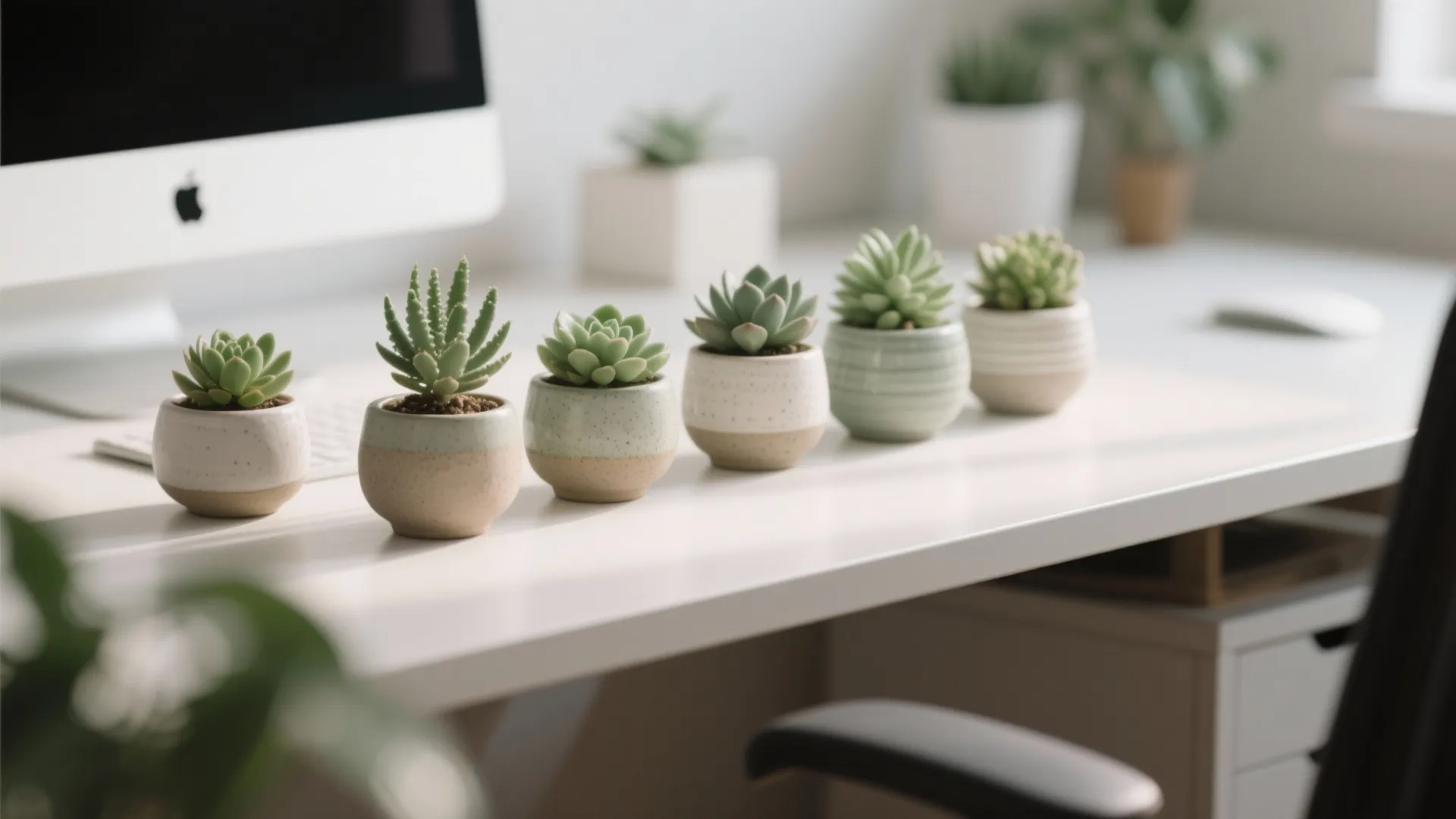 2. Compact Desk Plants