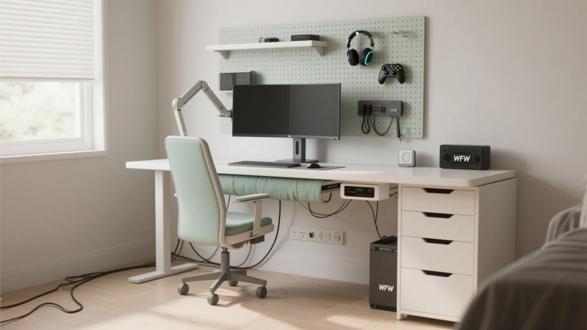 Compact Desk That Works for Play and Work