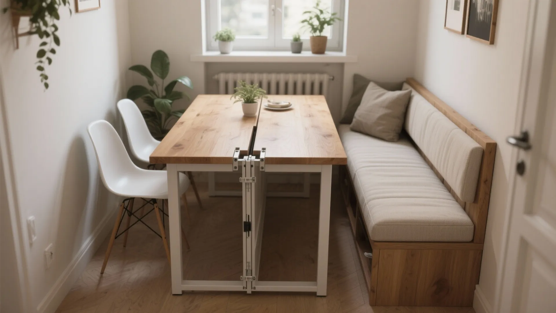 Small Extendable Dining Room Table: 5 Ideas: Clever small extendable dining room table solutions I’ve used in tiny homes