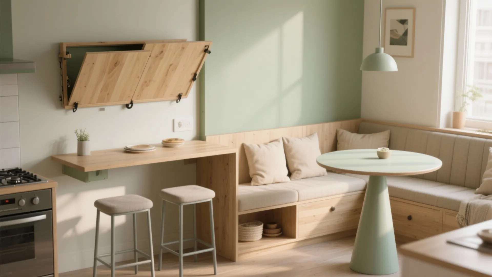 5 Kitchen Table Ideas for Small Spaces: Smart, stylish and space-saving kitchen table ideas I actually use in tiny homes