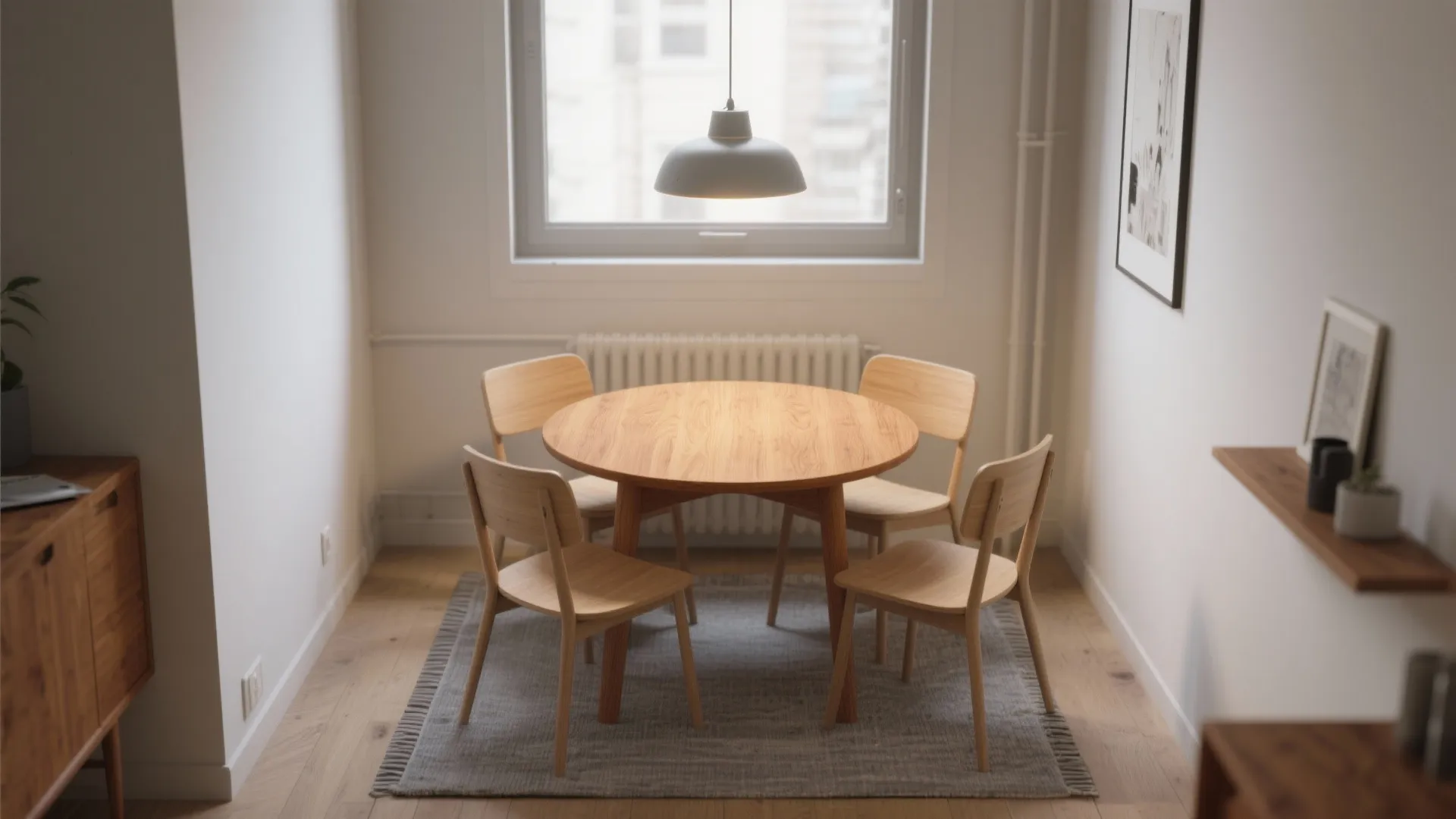 Small Wooden Dining Table for 4: The Ultimate Space Saver