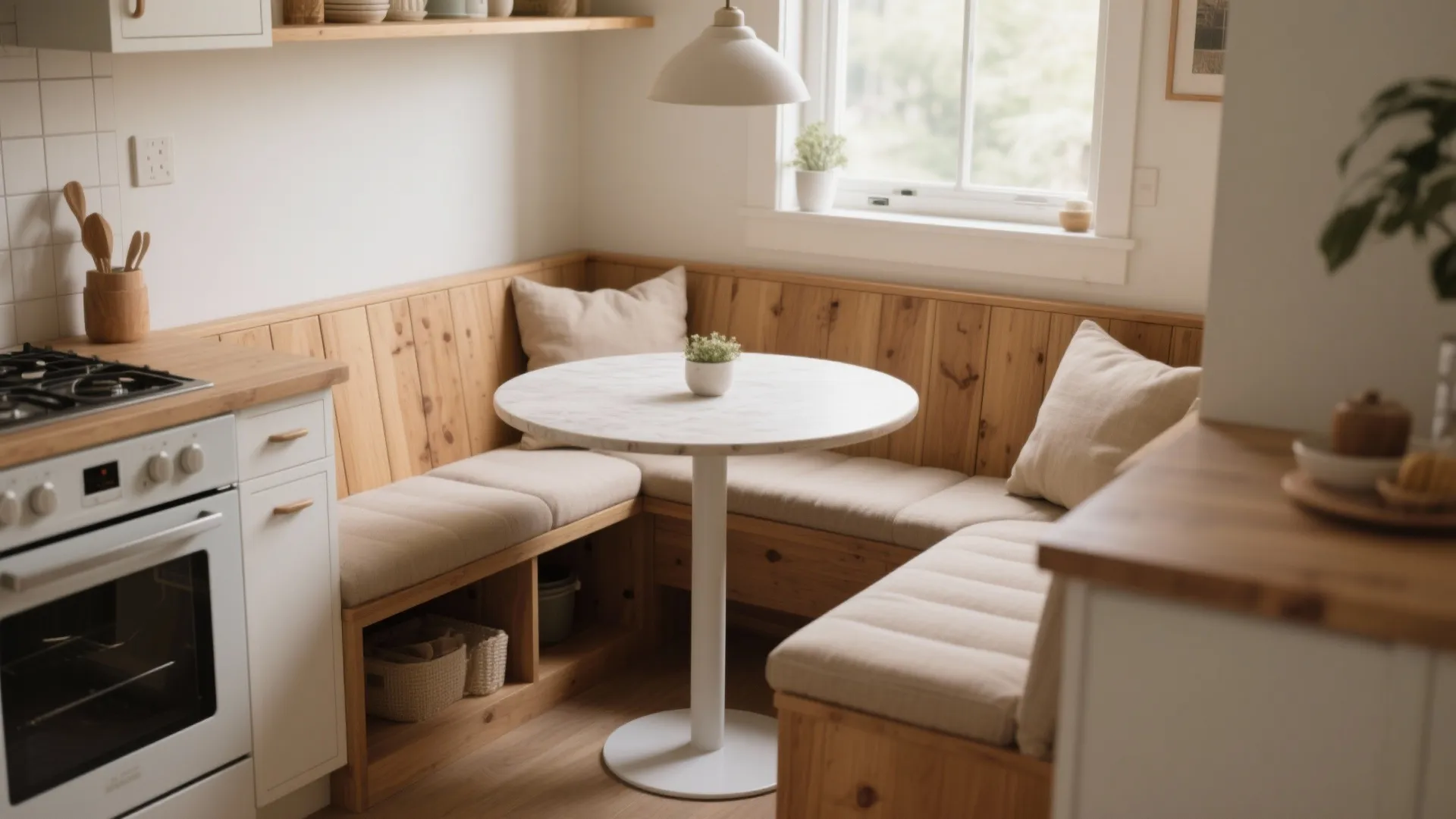 9. Compact Dining Nooks